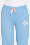 Rosaline Meadows Knit Cotton Capri (Pack of 2) - Green Blue — thumbnail 11